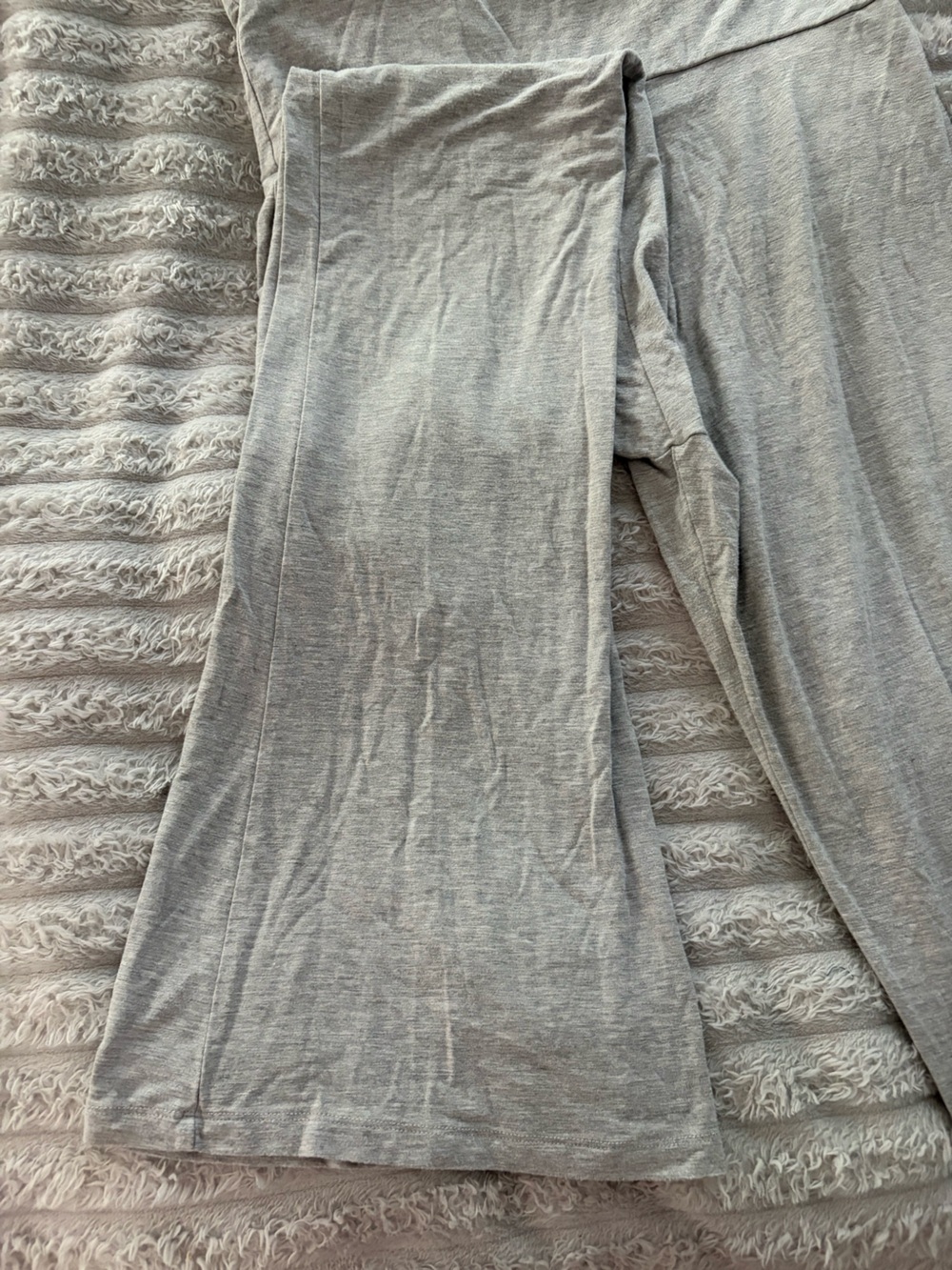 White Fox Boutique Don’t You Worry Pants Grey Marle — Large - Picture 7 of 9